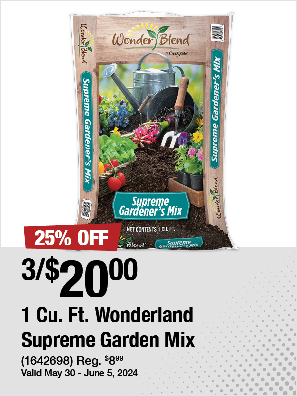 1 Cu. Ft. Wonderland Supreme Garden Mix
